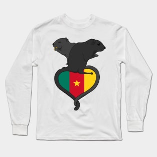 Gerbil Cameroon (dark) Long Sleeve T-Shirt